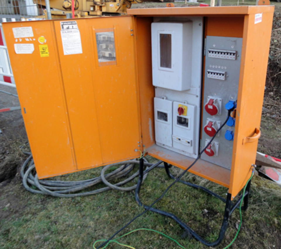 Baustromkasten bei Elektro Schulze GmbH in Dessau - Roßlau