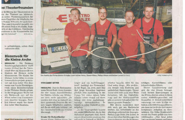 Mitteldeutsche Zeitung bei Elektro Schulze GmbH in Dessau - Roßlau